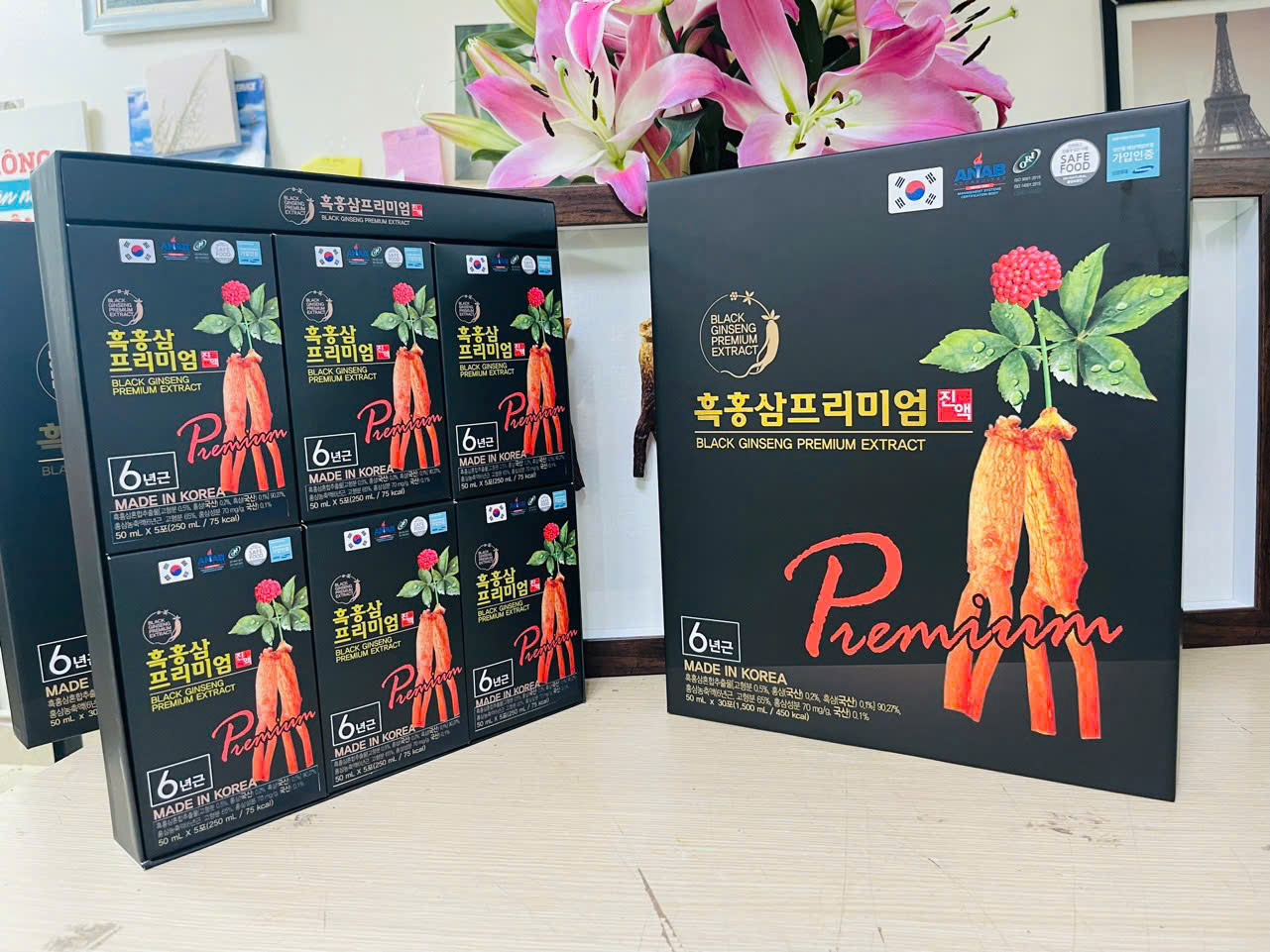 Nước hắc sâm-Black Ginseng Premium Extract (50ml x 30ea)