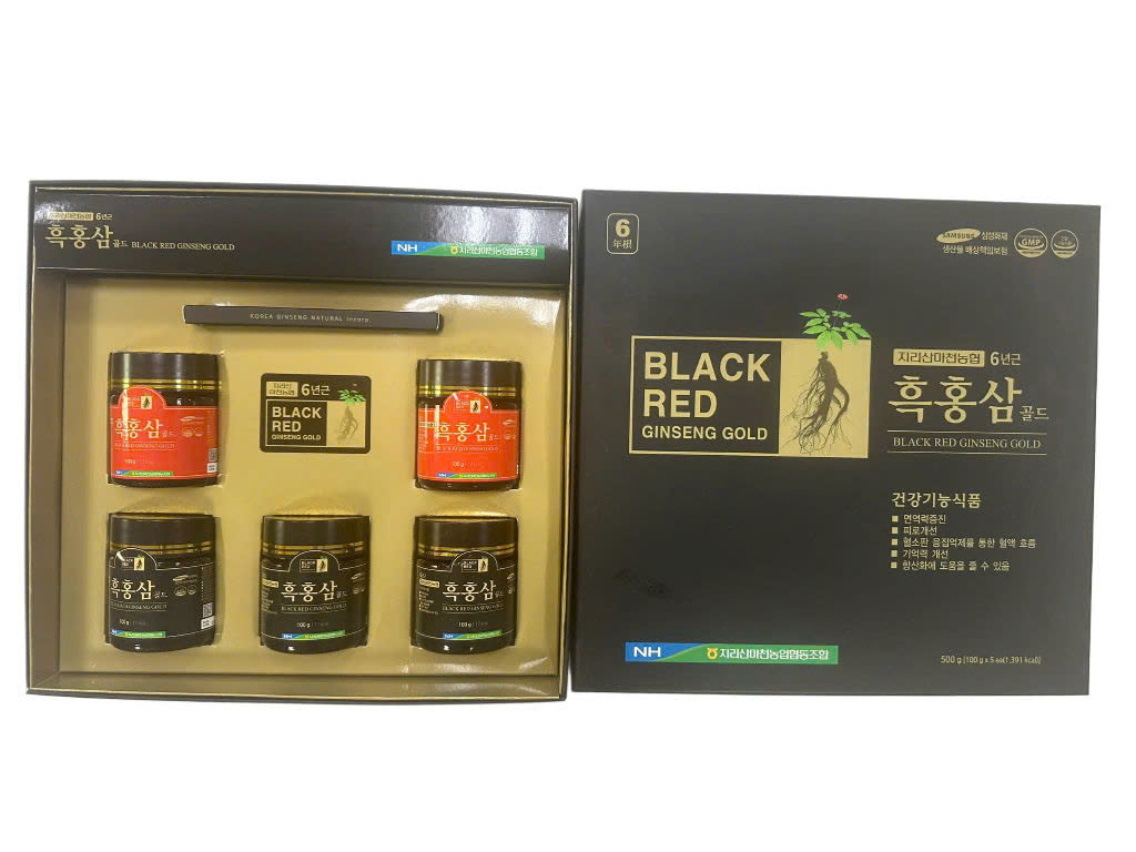 CAO HẮC SÂM BLACK RED GINSENG GOLD
